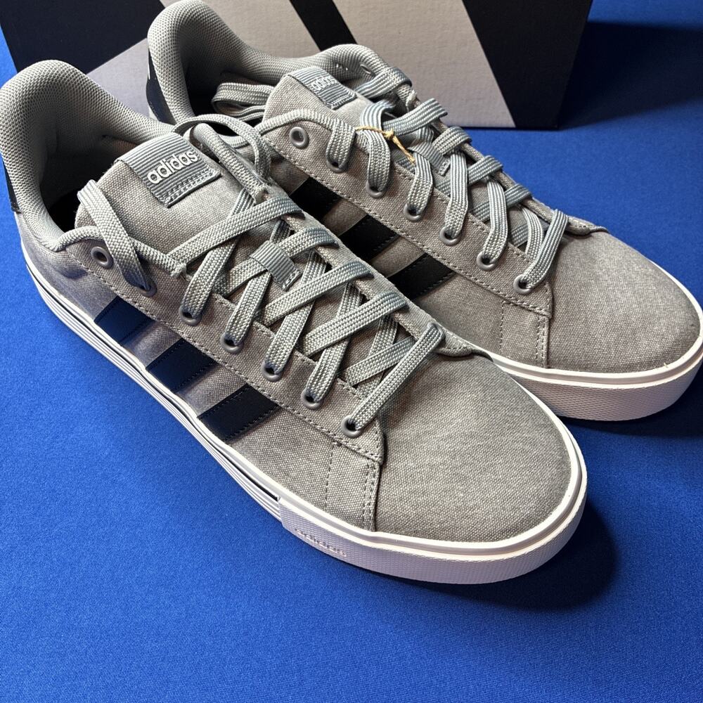 Adidas Daily 4.0 Grey/Black Men’s 10.5 Sneakers IF4493 new with box